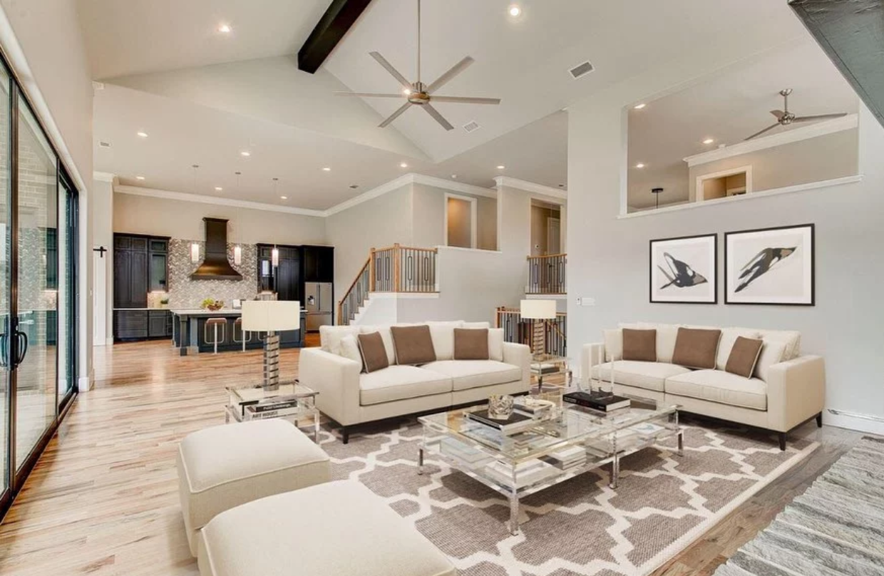 Modern living room interior