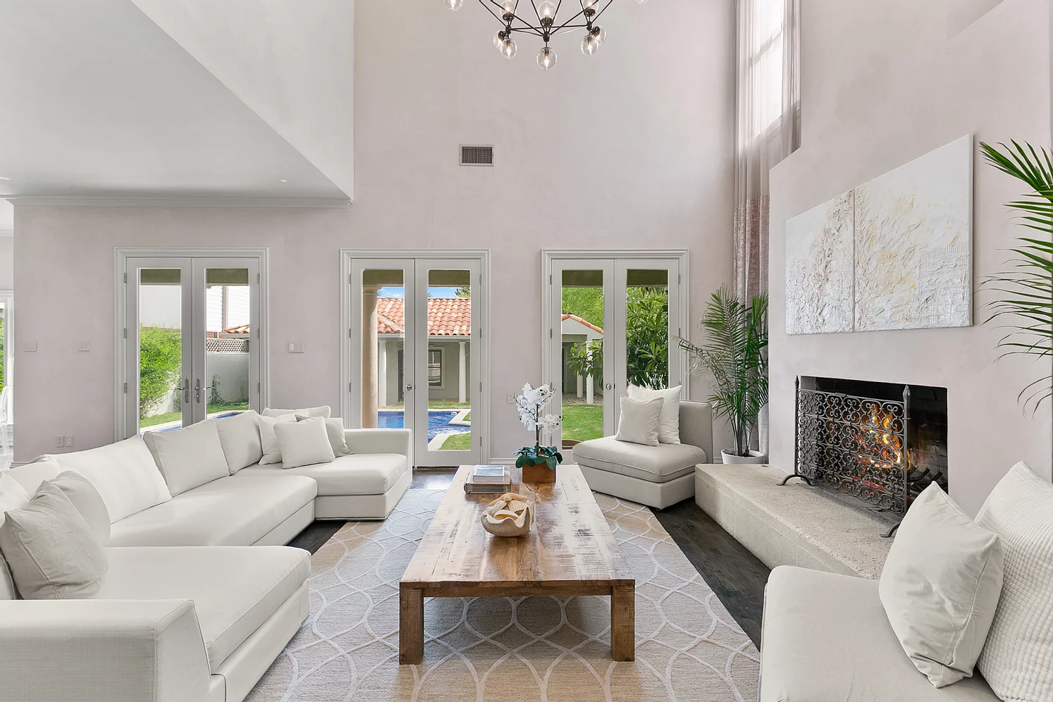 Modern living room interior